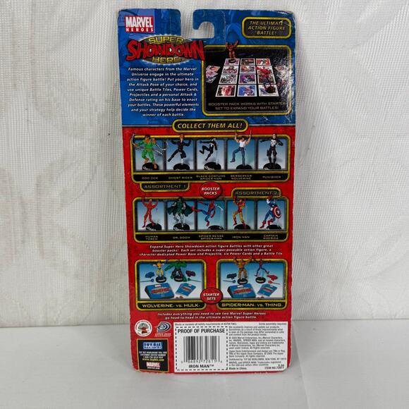 Marvel Legends Showdown Booster Pack Super Poseable IRON MAN Figure - Picture 7 of 7